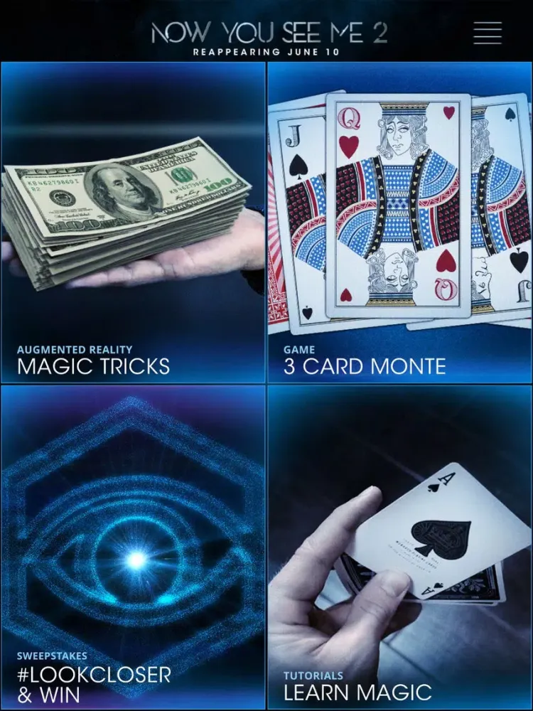 Screenshot di Now You See Me 2 Mobile Magic iPad 