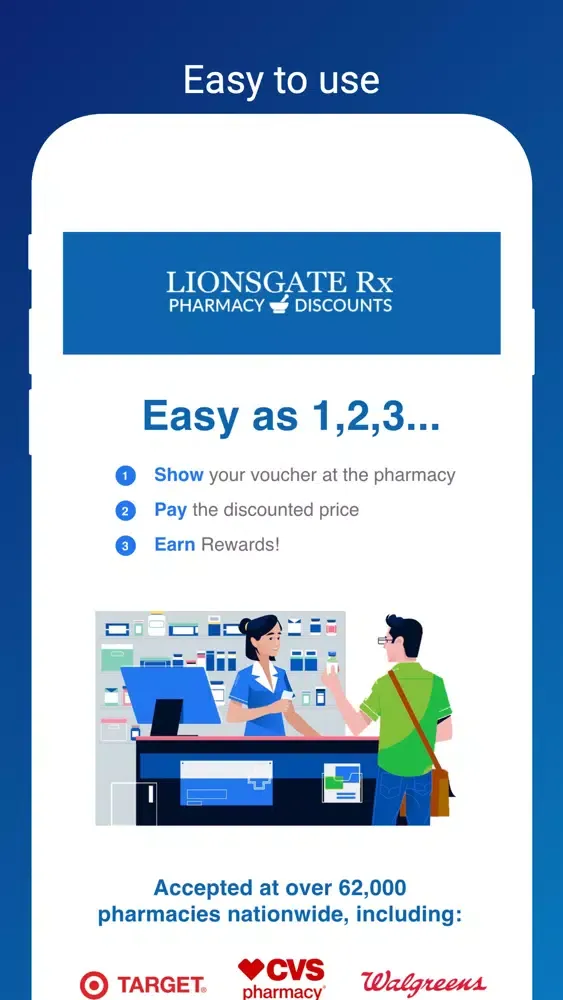 Tangkapan skrin Lionsgate Rx