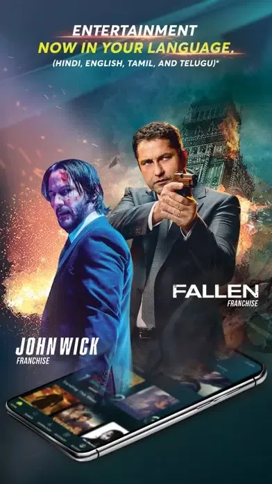 Screenshot di Lionsgate Play