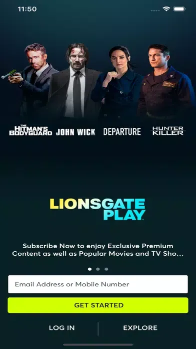 Screenshot di Lionsgate Play