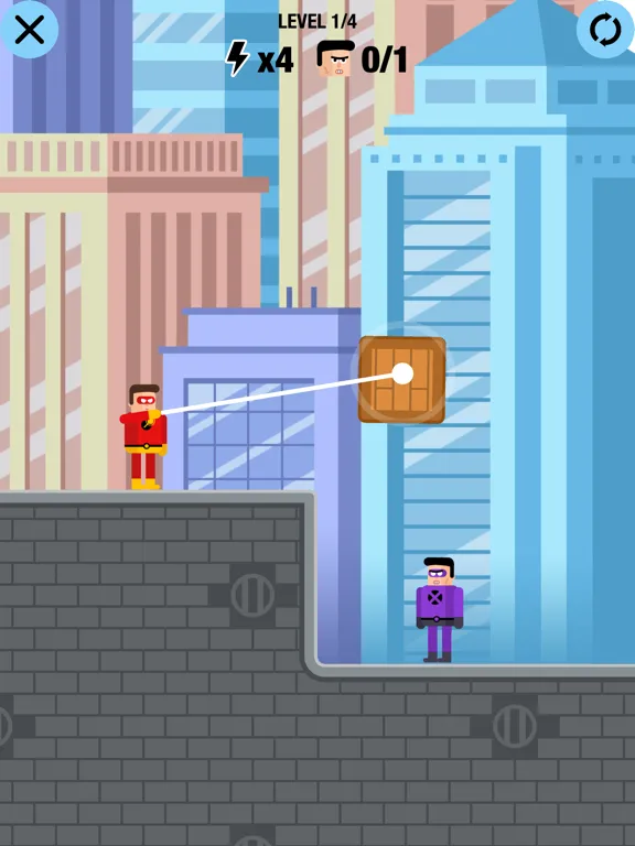 Ảnh chụp màn hình của The Superhero League 2 iPad 