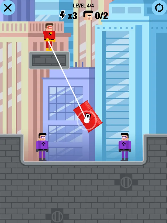 Ảnh chụp màn hình của The Superhero League 2 iPad 