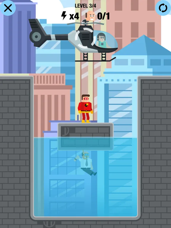 Ảnh chụp màn hình của The Superhero League 2 iPad 