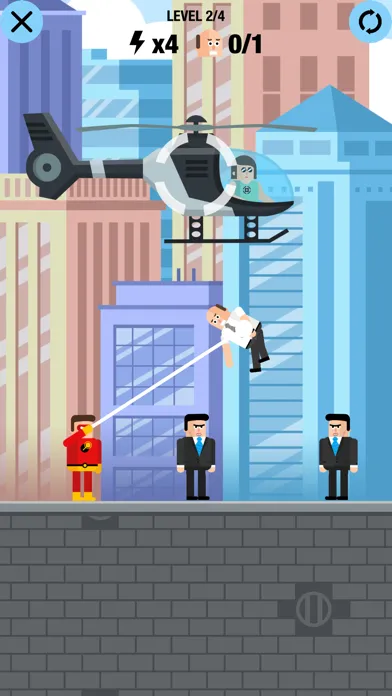 Ảnh chụp màn hình của The Superhero League 2