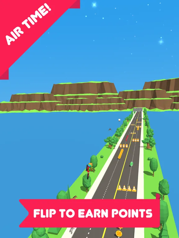 Capturas de pantalla de Stunt Cycle iPad 