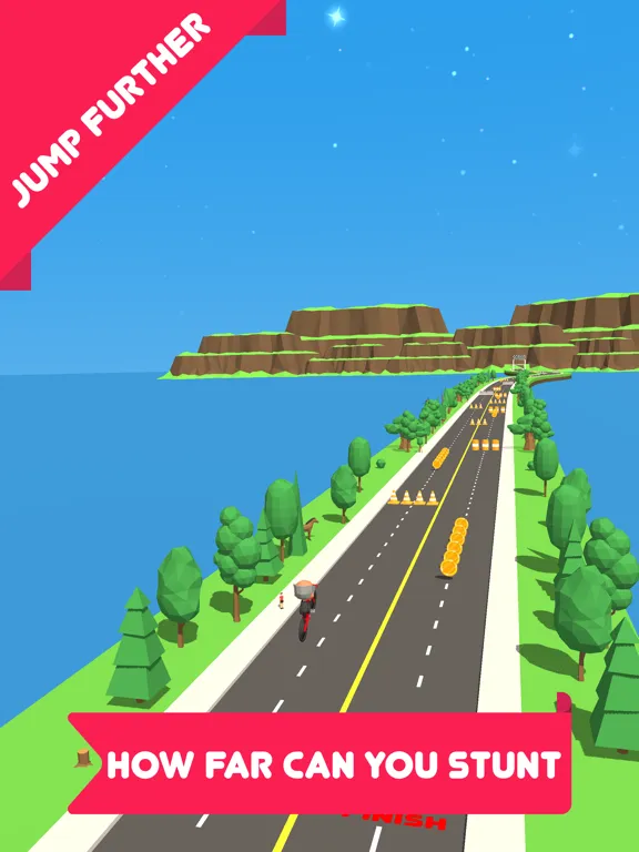 Capturas de pantalla de Stunt Cycle iPad 