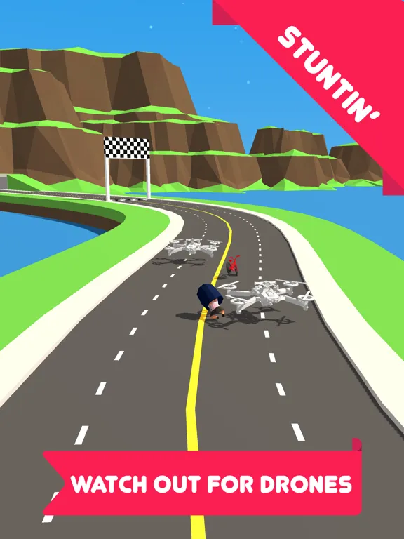 Capturas de pantalla de Stunt Cycle iPad 