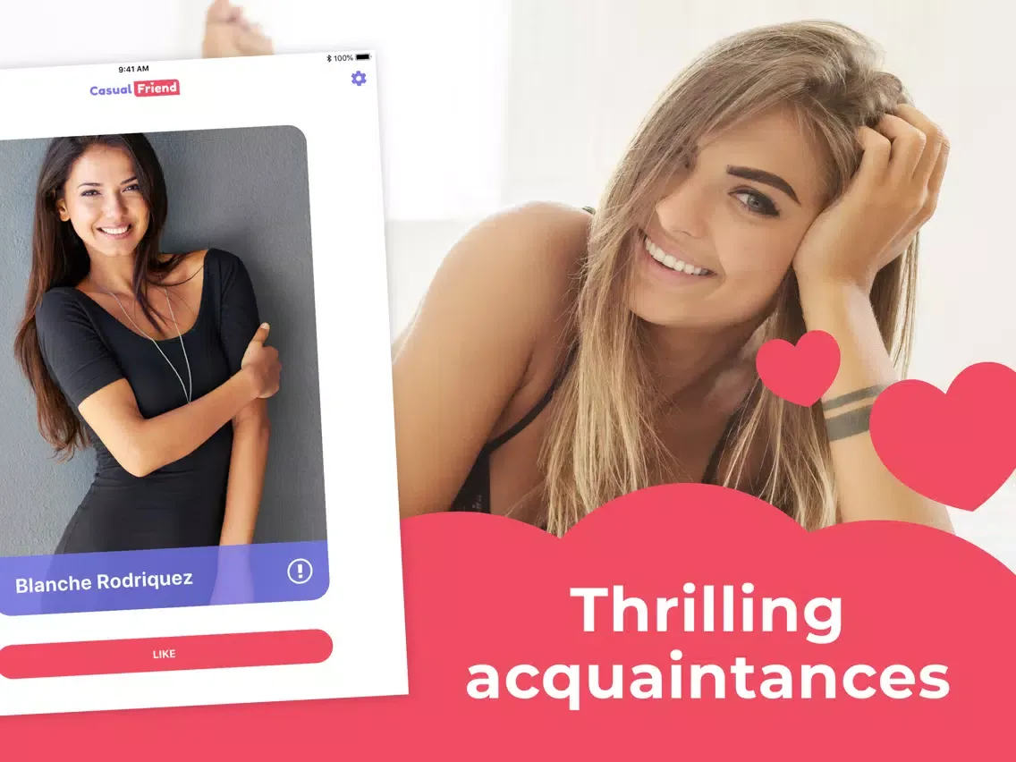 Ảnh chụp màn hình của Casual Friend chat, meet, date iPad 