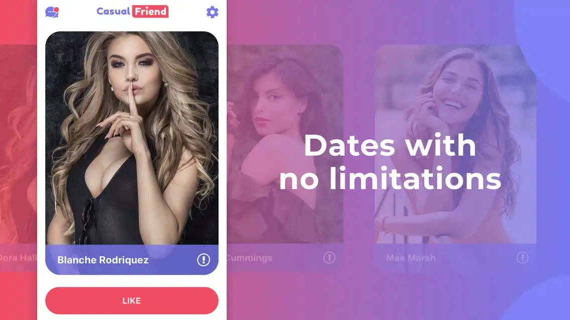 Ảnh chụp màn hình của Casual Friend chat, meet, date