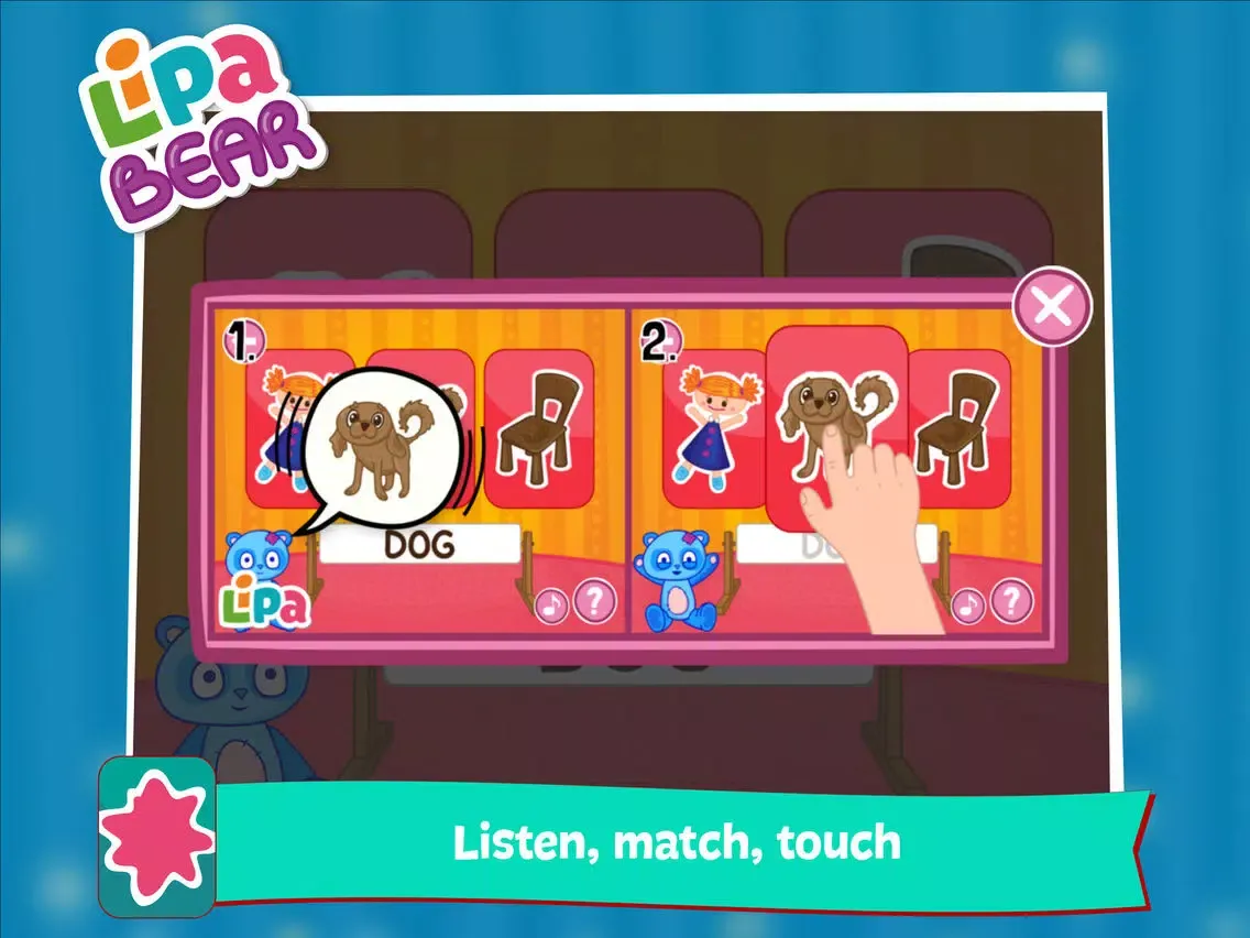 ภาพหน้าจอของ Lipa Bear iPad 