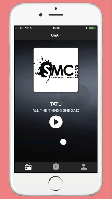 Screenshot di Radio SMC