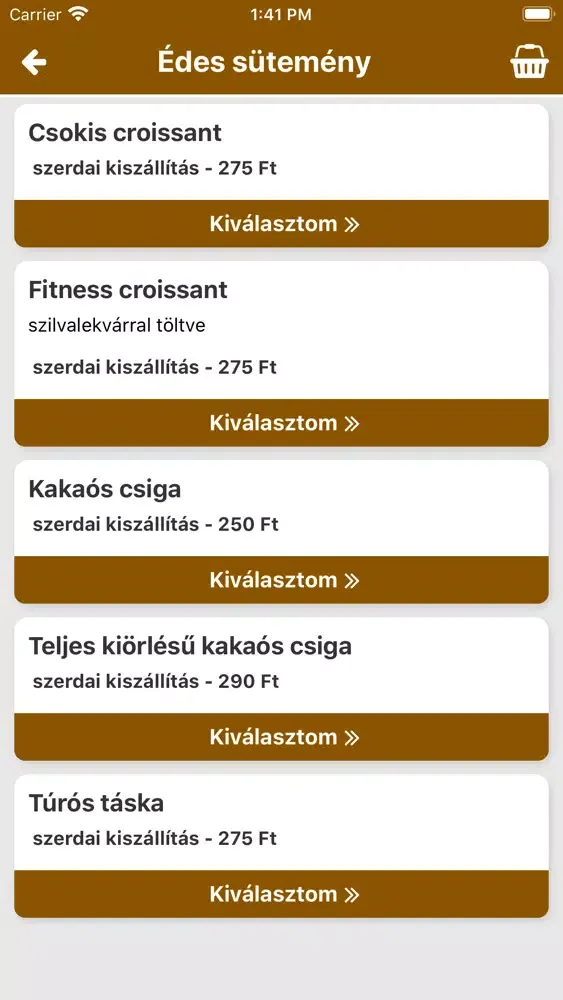 Lipóti Pékség - Üllői út应用截图