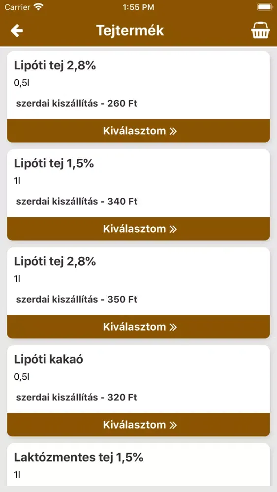 Lipóti Pékség - Üllői út应用截图