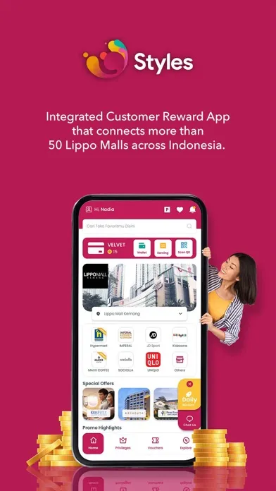 Styles Lippo Malls स्क्रीनशॉट