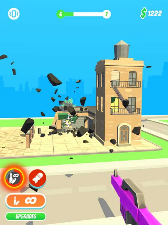 Capturas de tela do Demolition Shooter iPad 