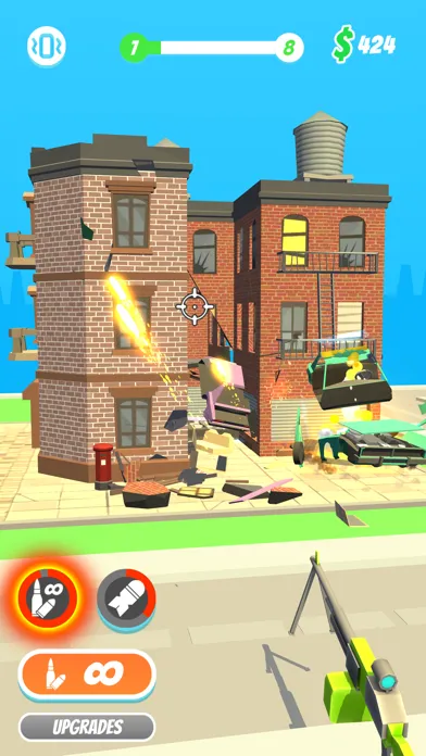 Capturas de tela do Demolition Shooter