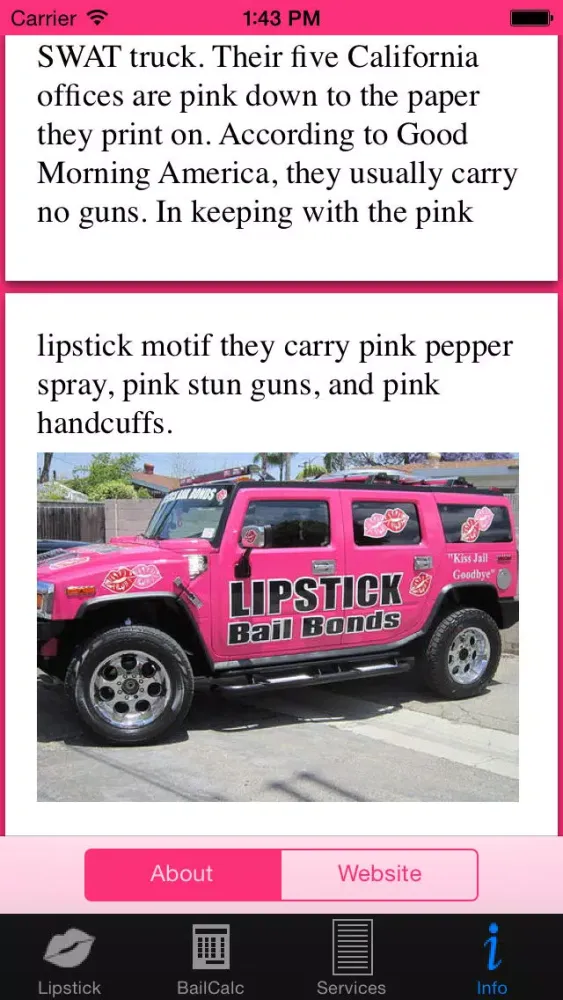 Lipstick Bail Bonds سکرین شاٹس