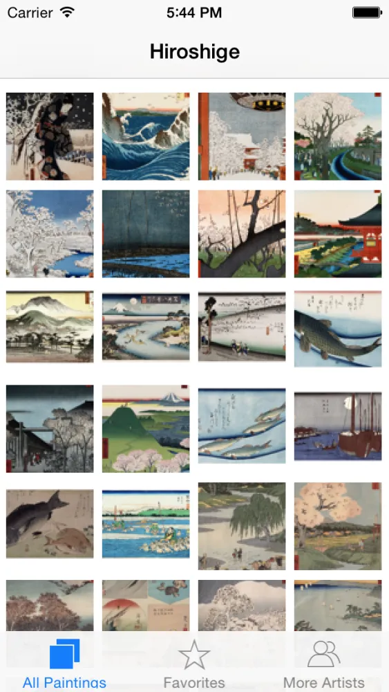 Screenshot di Hiroshige 154 Paintings ( HD 150M+ )