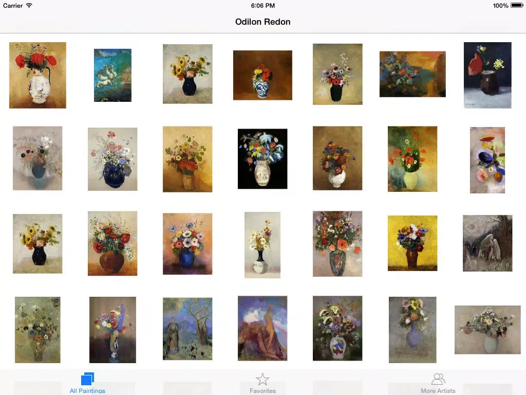 Redon 131 Paintings ( HD 100M+ ) iPad  スクリーンショット