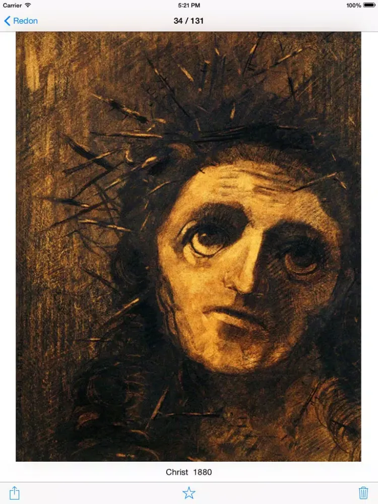 Redon 131 Paintings ( HD 100M+ ) iPad  スクリーンショット