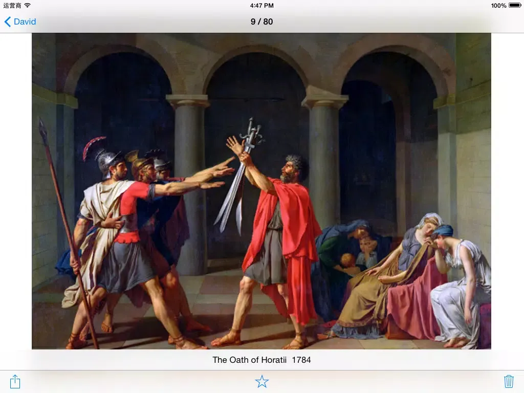 David 80 Paintings ( HD 80M+ ) iPad 应用截图