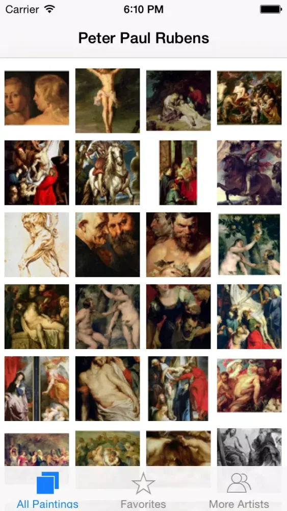 Rubens 189 Paintings HD 200M+应用截图
