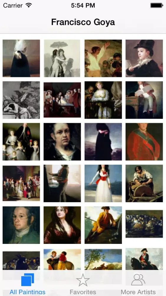 تصاویر Goya 117 Paintings HD 120M+