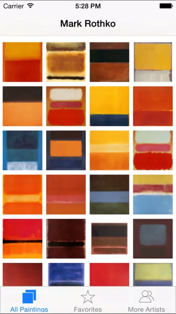 Rothko HD Paintings应用截图
