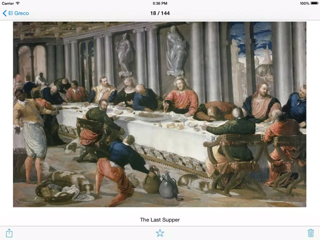 Capturas de tela do El Greco 144 Paintings HD 160M+ iPad 