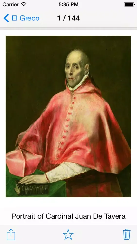 Capturas de tela do El Greco 144 Paintings HD 160M+