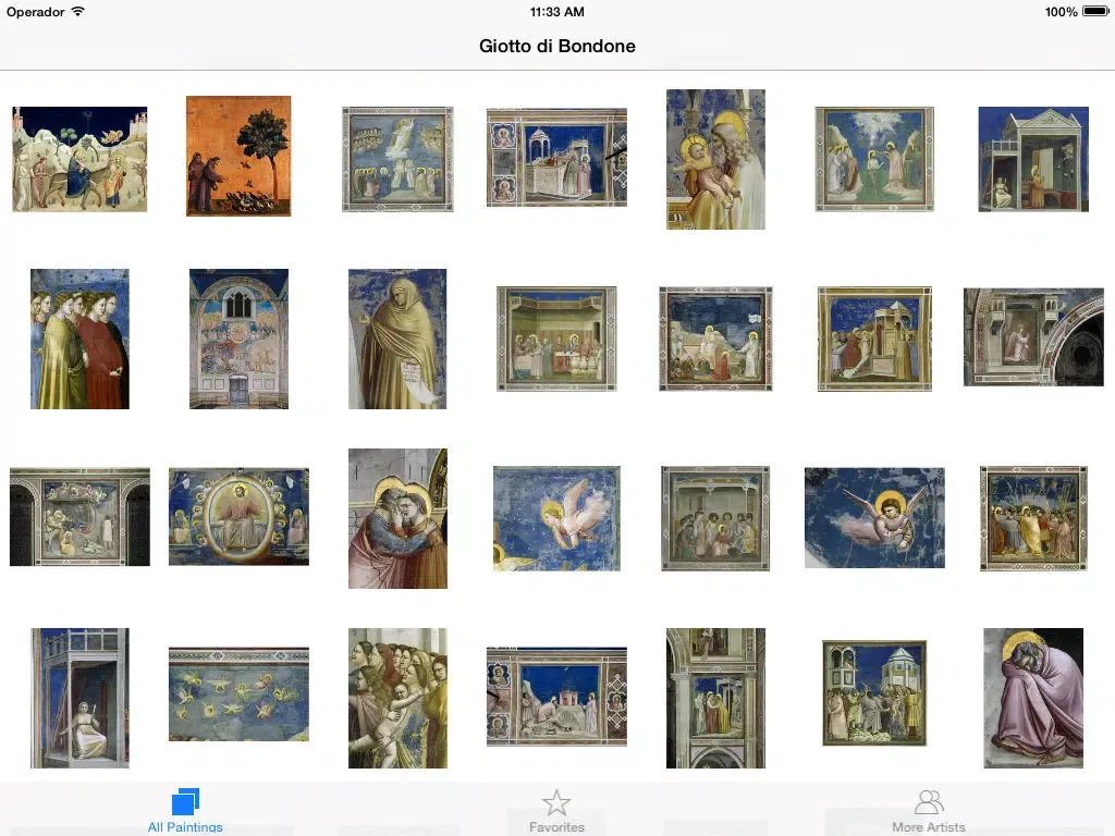 Screenshot di Giotto 156 Paintings HD 180M+ iPad 