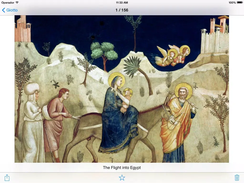 Screenshot di Giotto 156 Paintings HD 180M+ iPad 