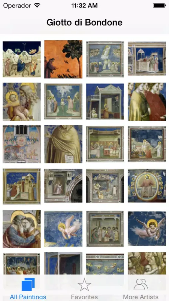 Screenshot di Giotto 156 Paintings HD 180M+