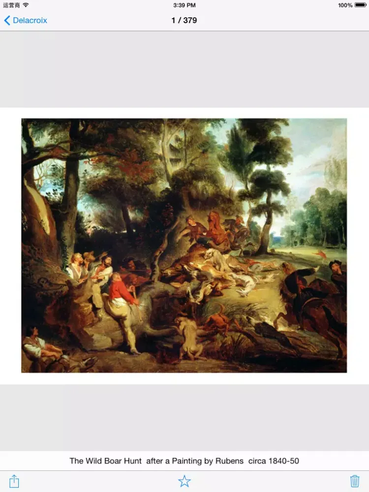 Delacroix 379 Paintings HD 380M+ iPad  স্ক্রিনশট