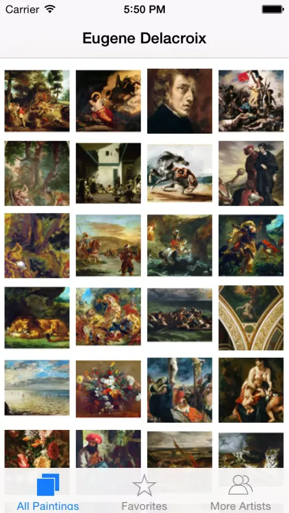 Delacroix 379 Paintings HD 380M+ স্ক্রিনশট