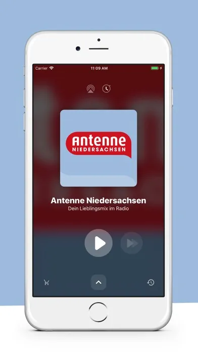 Ảnh chụp màn hình của Antenne Niedersachsen