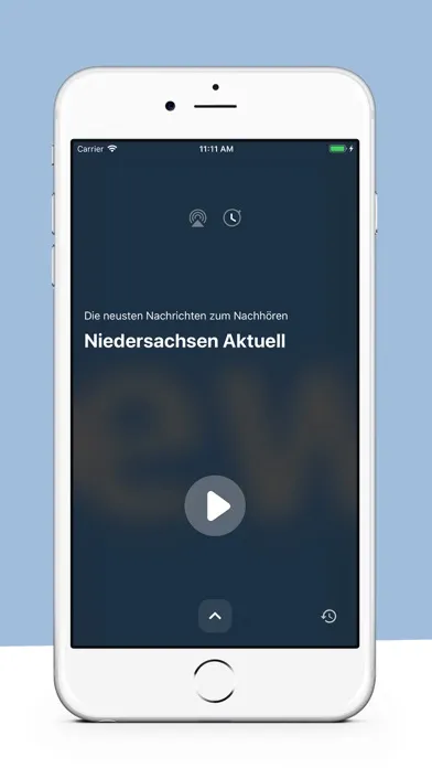 Ảnh chụp màn hình của Antenne Niedersachsen