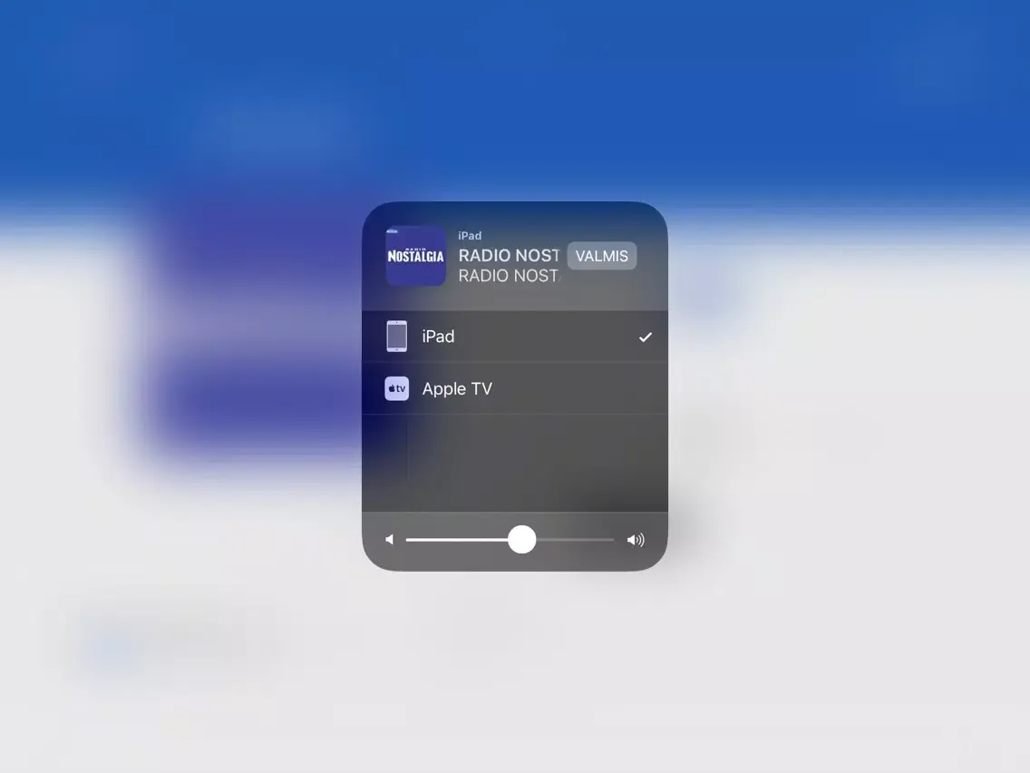 Radio Nostalgia Suomi iPad  স্ক্রিনশট