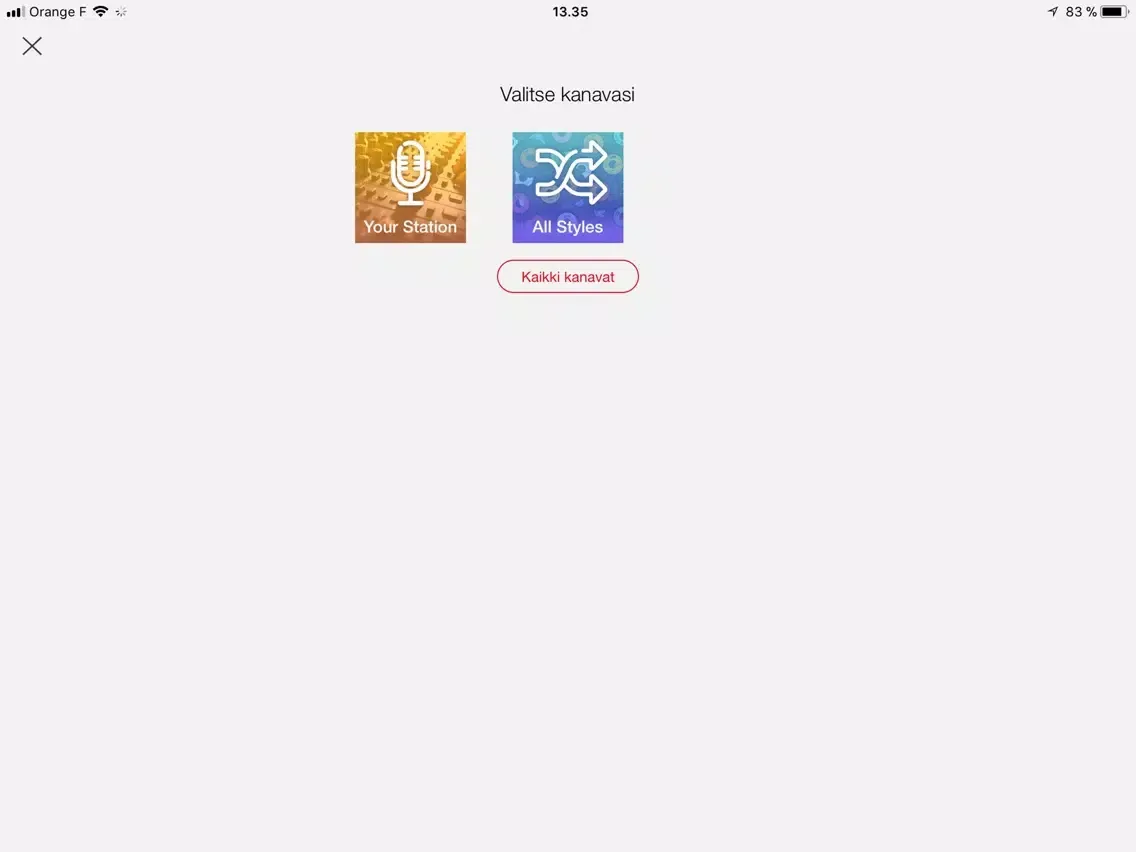Radio Nostalgia Suomi iPad  স্ক্রিনশট