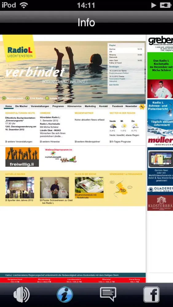 Zrzuty ekranu Radio L
