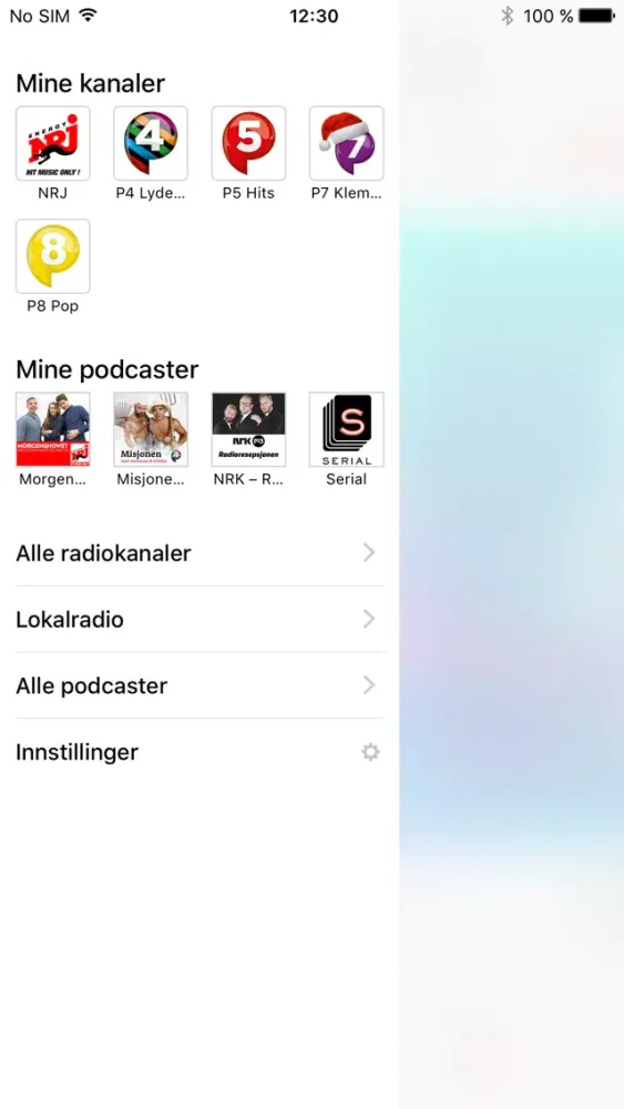 NRJ Norge स्क्रीनशॉट