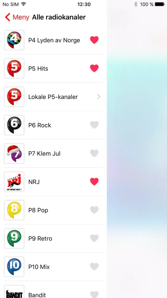 NRJ Norge स्क्रीनशॉट