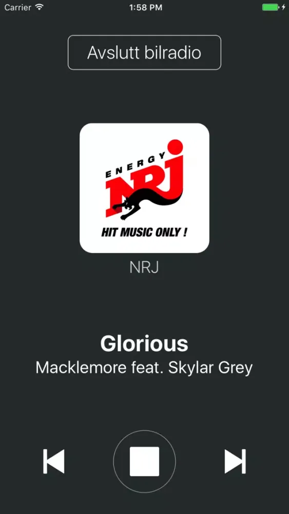 NRJ Norge स्क्रीनशॉट