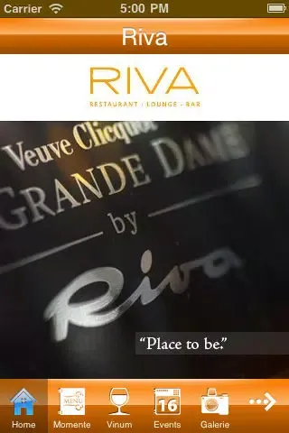 Capturas de pantalla de RIVA Restaurant - Lounge - Bar