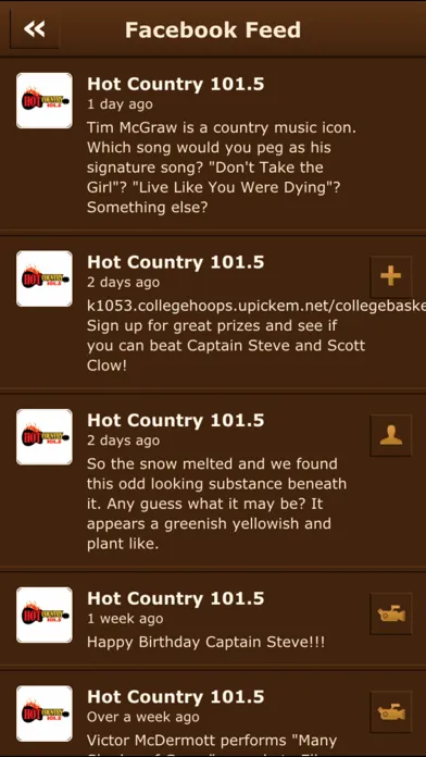 Hot Country 101.5 스크린샷