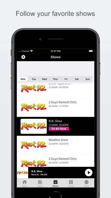Rock 92.3应用截图