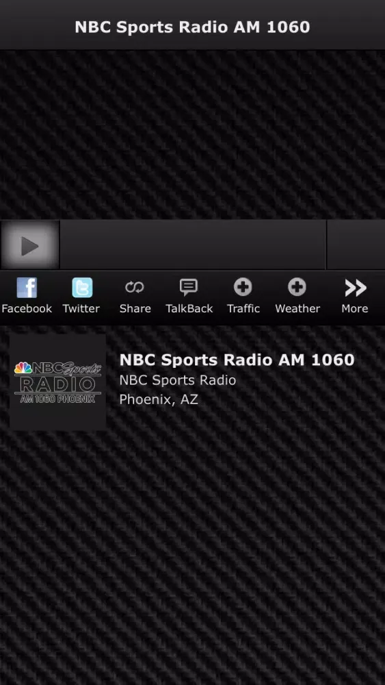 Capturas de tela do The Fan 1060AM