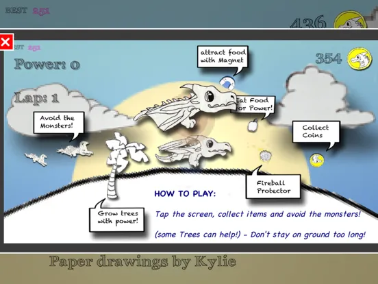 Zrzuty ekranu Paper Dragon iPad 
