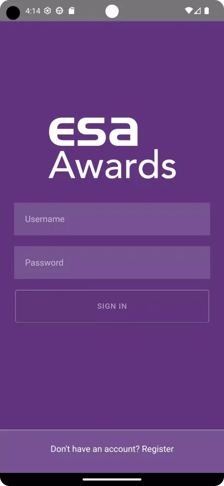 Capturas de pantalla de ESA Awards
