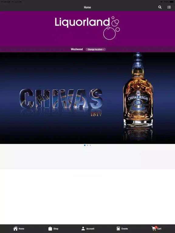 Скриншоты Liquorland Group iPad 